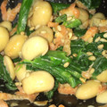 す1222's cooksnap of when they made ほうれん草と大豆の白ごま和え.