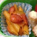 とまとn_n's cooksnap of when they made お弁当に♪ペンネナポリタン.