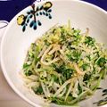 ちわここ's cooksnap of when they made もやしの香味おひたし.