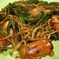 大森ヨーグルト's cooksnap of when they made 簡単美味ほうれん草とウインナーのマヨ炒め.