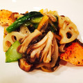 瑠衣✴︎'s cooksnap of when they made 鮭と蓮根の中華あんかけ.