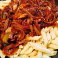 めりーがっつさぶ's cooksnap of when they made デミグラソースde簡単パスタ.