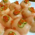 knichan's cooksnap of when they made クリスマスやおせちに☆簡単生ハム一口寿司.