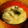 グリーンルバーブ's cooksnap of when they made 二度美味しい！簡単ネギとショウガのスープ.