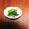 sumilky's cooksnap of when they made 獅子唐のお浸し.