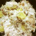 hiyokogirl's cooksnap of when they made 雑穀米でさつまいもご飯.