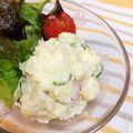 monchan♪♪'s cooksnap of when they made ＊ポテト*タマゴサラダ♤.