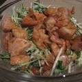 ともこき's cooksnap of when they made 鳥の照り焼きとミズナのサラダ.