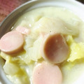 グルテン無礼講's cooksnap of when they made お魚ソーセージと白菜の豆乳クリーム煮.