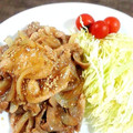 Mau☆cafe's cooksnap of when they made 豚のしょうが焼き.
