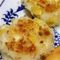 aya1322's cooksnap of when they made チーズ＆コーンdeはんぺんフライ.