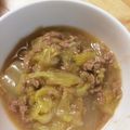 hapihapish's cooksnap of when they made 辛さ控えめ☆マーボー白菜.