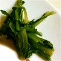 crystaI's cooksnap of when they made 春菊の(＾ω＾)おひたし.