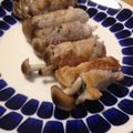 sonnenkind's cooksnap of when they made 豚肉の梅シソ巻き.
