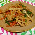 ♡たぁくんママ♡'s cooksnap of when they made じゃがいもと豚肉のチンジャオロース風.
