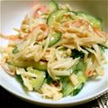☆佐夜☆'s cooksnap of when they made シャキシャキ☆えのきサラダ.