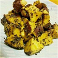yuzuyou15's cooksnap of when they made やみつき*さつま芋の胡麻和え.