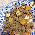 siori115's cooksnap of when they made ✿厚揚げと豚ひき肉の❀簡単✿甘辛炒め.