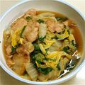 amjkao's cooksnap of when they made 鶏肉と白菜のみぞれ煮.