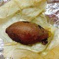 えびちゃん♪♪'s cooksnap of when they made カンタン！でもチンNG!!安納芋の焼き芋.