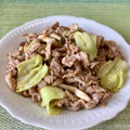 ビートルズ食堂's cooksnap of when they made 豚こまとキャベツの粒マスマヨソテー.