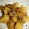 もりのりころ's cooksnap of when they made ご飯に合う♪じゃがいものそぼろ煮.