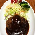 ASUKA♬'s cooksnap of when they made ◎ジューシーハンバーグ◎.