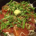 ラテりす's cooksnap of when they made まぐろ丼.