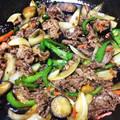 しゆかのこばば's cooksnap of when they made 牛肉と玉ねぎのオイスター炒め.