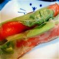 ﾏﾕｺｺ's cooksnap of when they made 生春巻き 柚子胡椒ソース.