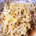 9tomo's cooksnap of when they made <5分でもう１品>甘辛もやし炒り卵.