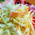 hana＊kana's cooksnap of when they made 白菜とハムのサラダ.
