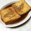 まこさんど's cooksnap of when they made ✿厚揚げの❀韓国風✿コチュジャン煮.