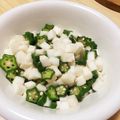 ＊あみねこ＊'s cooksnap of when they made フワフワトロトロ　オクラ丼.