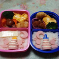 コウ＆ハク's cooksnap of when they made ＊キャラ弁＊　お月見うさぎちゃん♡.