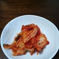 KAERU娘's cooksnap of when they made 目指せ話題入り！自信満々手作り白菜キムチ.