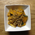 ぴょんちゅまる's cooksnap of when they made ☆かぼちゃと厚揚げと豚挽き肉の甘辛煮☆.