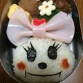 サン・サン's cooksnap of when they made 簡単♥ミニーちゃん弁当.