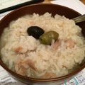 UKという名の運子's cooksnap of when they made 絶対オススメ簡単！オリーブの炊き込みご飯.