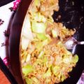 かみこさん's cooksnap of when they made もんじゃ焼き.