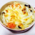 のん＊＊'s cooksnap of when they made クリームシチューグラタン☆リメイクレシピ.