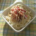 ラリー＆サラ's cooksnap of when they made かにカマとキャベツのマヨネーズ醤油サラダ.