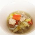 ルルララ♡'s cooksnap of when they made ヘルシー！鶏団子と白菜・大根のｽｰﾌﾟ♡.