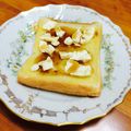 いじゅむ's cooksnap of when they made 気分は欧州♪クリームチーズ&蜂蜜トースト.