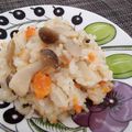 はるちゃん_ママ's cooksnap of when they made 炊飯器に入れるだけ！ごちそうきのこピラフ.
