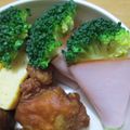 daikanon's cooksnap of when they made お弁当に★ハムで巻かれた!!ブロッコリー.