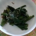 クックZ69KDS☆'s cooksnap of when they made 冷凍ホウレンソウのおひたし.