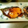 ゆきゆき800's cooksnap of when they made 甘辛ダレ ブリの照り焼き.