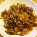 SーtomokoーS's cooksnap of when they made 干し椎茸、糸こんにゃく、豚こまの炒め煮.