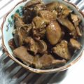 ラブフェリ's cooksnap of when they made 鉄分たっぷり☆しっとり鶏レバーの甘辛.